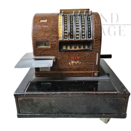 Registratore di cassa RIV modello 8506 500100, Torino anni '30                            