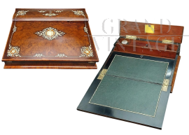 Scrittoio da viaggio per corrispondenza di epoca Napoleone III                            