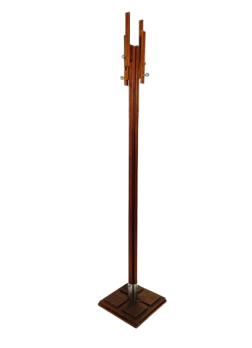 Appendiabiti design di Carlo de Carli per Fiarm in legno, anni '60                            