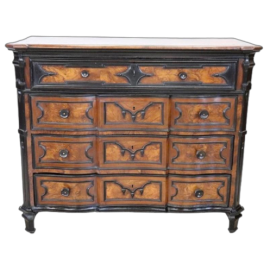 Antique Louis XIV chest of drawers from Italy, 17th century