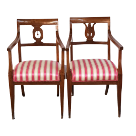Coppia di sedie originali di fine '700 - primi '800
