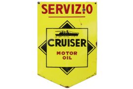 Insegna Servizio Cruiser - Rarità