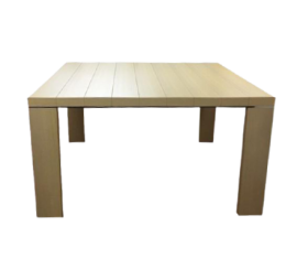 Tavolo in legno di rovere sbiancato di Emaf Progetti per Zanotta