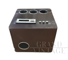 Box radio vintage anni '70 con altoparlanti