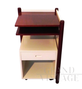 Carrello comodino multi funzione vintage anni '60                            