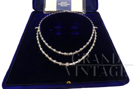 Collier Chantecler in platino e diamanti                            