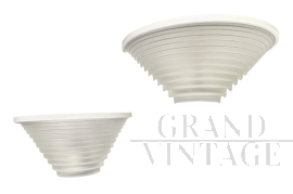 Coppia di applique Egisto di Angelo Mangiarotti per Artemide, anni '80                            