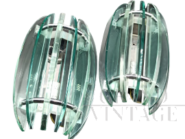 Coppia di appliques vintage Veca anni '70