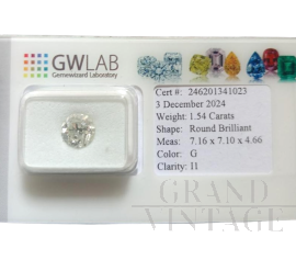 Diamante naturale 1,54 carati