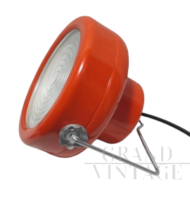 Lampada da tavolo Sciuko 2000 arancione di Flos e. A. & PG Castiglioni per Enel                            