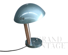 Lampada da tavolo scrivania vintage in metallo, anni '60