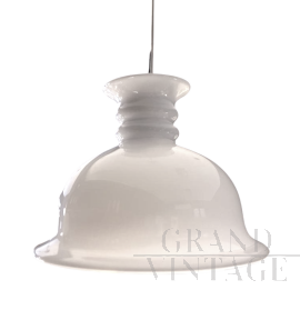 Lampadario Kropendel small di Sidse Werner per Holmegaard, Danimarca anni '80