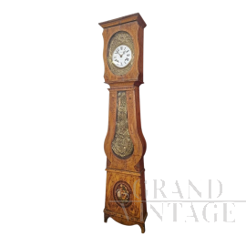Orologio a pendolo Morbier, Francia di fine XIX secolo                            