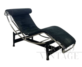 Rara chaise longue Cassina Lc4 Le Corbusier 4 cifre                            