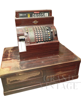 Registratore di cassa National americano degli anni '40                            