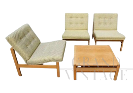 Set da salotto scandinavo di Ole Gjerløv-Knudsen & Torben Lind                            