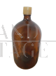 Bottiglia da farmacia vintage con tappo in plastica                            