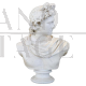 Busto di Apollo in gesso, stile neoclassico, prima metà XX secolo                