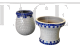 Coppia di vasi in mosaico Bisazza, anni '90