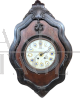 Orologio da parete antico modello Occhio di Bue in legno, 1850                            