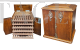 Scatola per sigari antica Humidor di fine '800                            