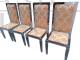 Set di 4 sedie Fabianart in plexiglass imbottite