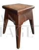 Sgabello rustico antico                            