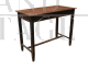 Tavolo rettangolare in noce e faggio rustico italiano, anni '60