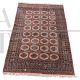 Tappeto Bokhara vintage annodato a mano, 156 x 247 cm                            
