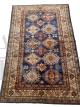 Tappeto Faryab Uzbeko in cotone e lana