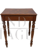 Tavolino antico con scacchiera, Italia fine '800