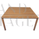 Tavolo quadrato di Gianfranco Frattini per Bernini, mod. 577, 1972