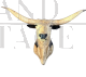 Trofeo di testa di mucca Longhorn del Texas imbalsamata                       
                            