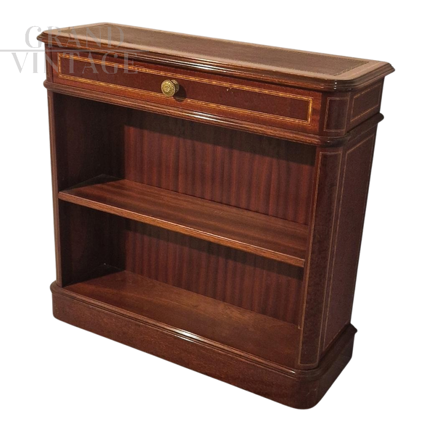 Console étagère with drawer from the first half of the 20th century