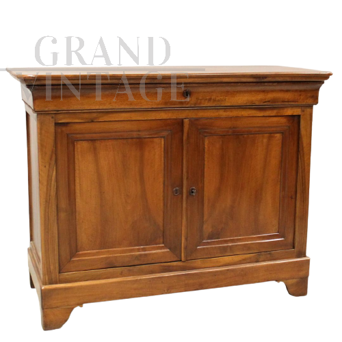 Antique Louis Philippe Capuchin sideboard in walnut from the 19th century        