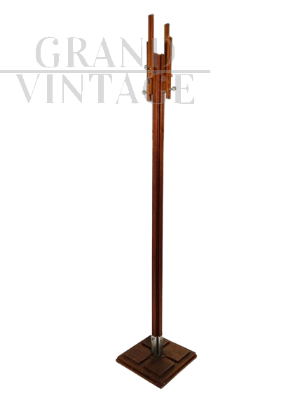 Design wooden coat stand by Carlo de Carli for Fiarm, 1960s   