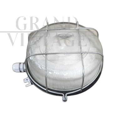 Tortoiseshell outdoor wall lamp, Italy 1980s