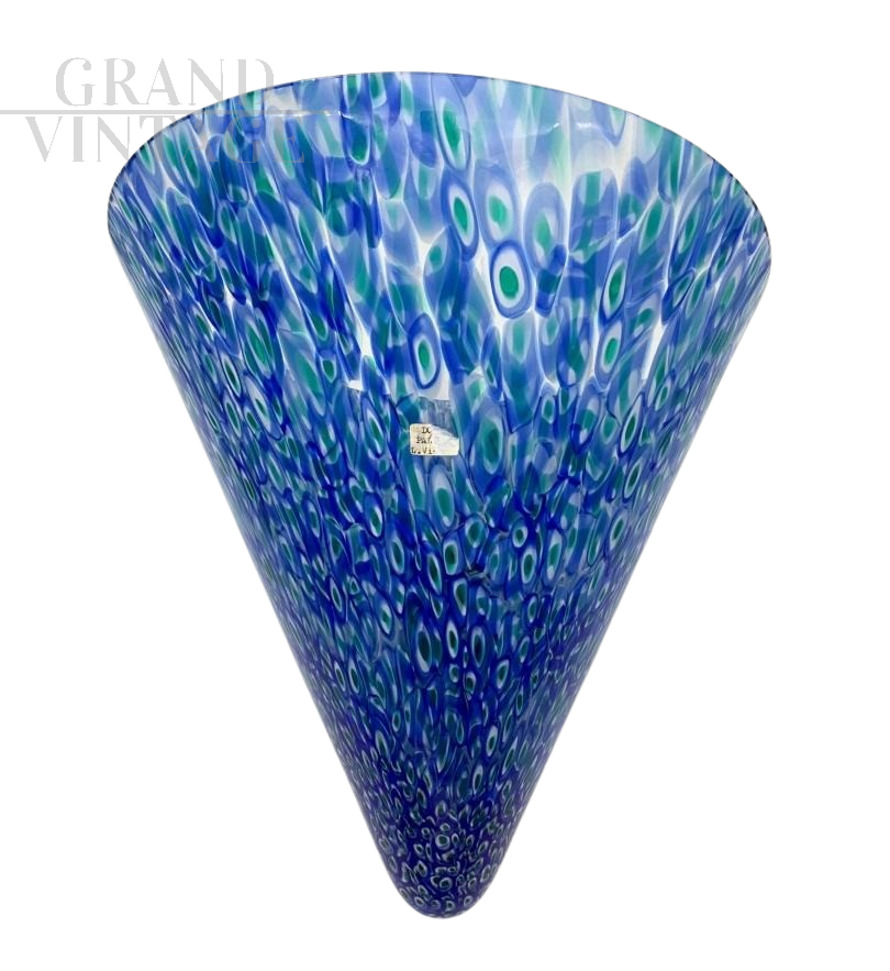 Single cone-shaped wall lamp by Vistosi, Doge model, 1970s