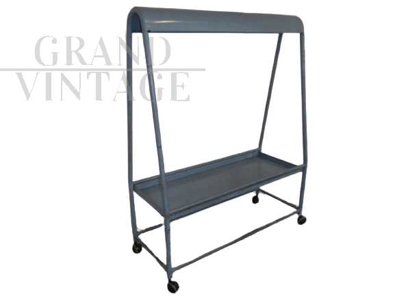 Vintage industrial trolley from a leather goods factory, 1970s