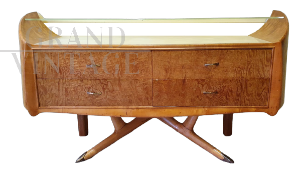 Italian chest of drawers from the 1950s attributable to Osvaldo Borsani         
