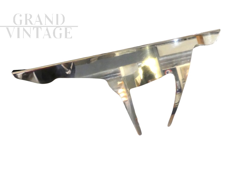 Horse sculpture by Gio Ponti in silver metal