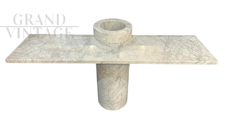 Loico console table by Angelo Mangiarotti for Skipper with label