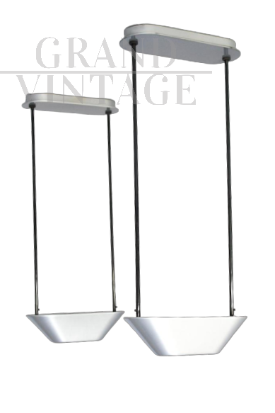 Pair of Sidone Artemide suspension lamps by De Pas - D'urbino - Lomazzi