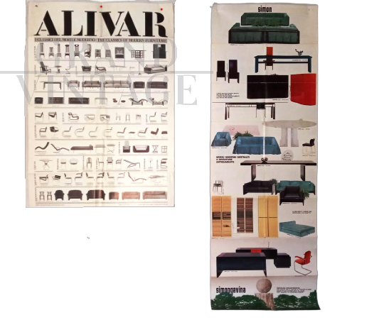 Pair of Simon Gavina and Alivar production posters, 1990s