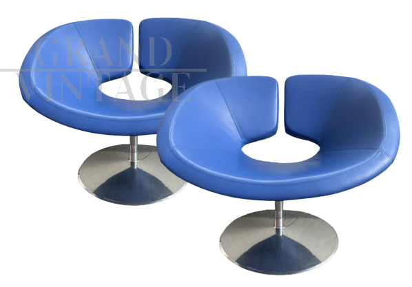 Pair of Apollo armchairs by Patrick Norguet for Artifort