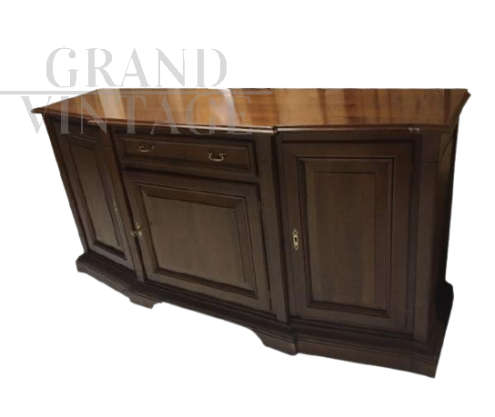 Classic antique style 3-door sideboard in solid cherry