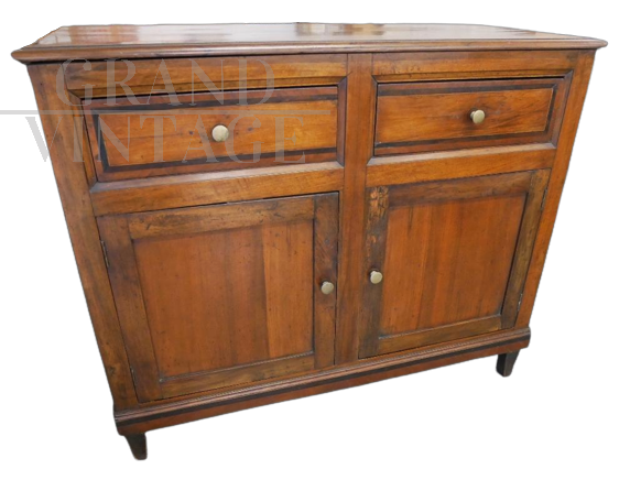 Antique sideboard in walnut from the early 1900s             
                            