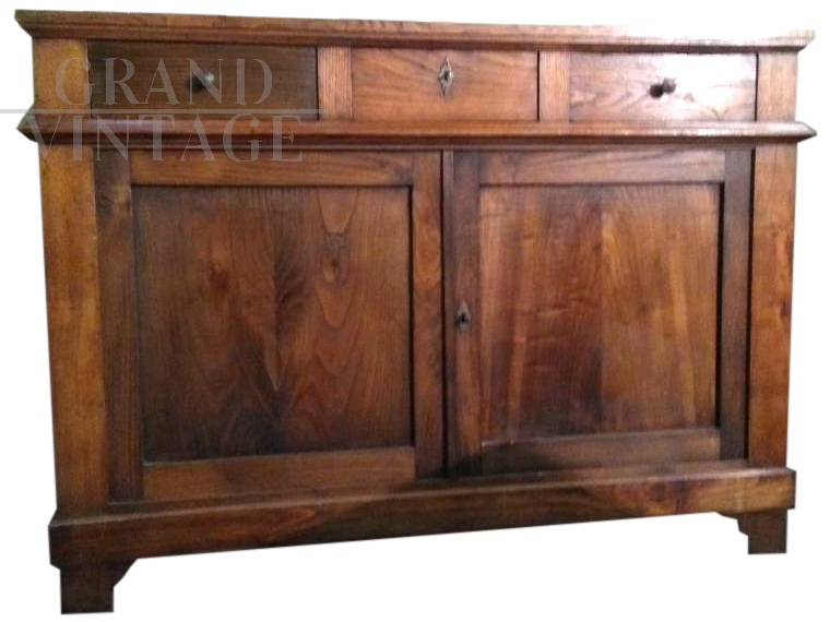 Late 19th century Lombard oak sideboard