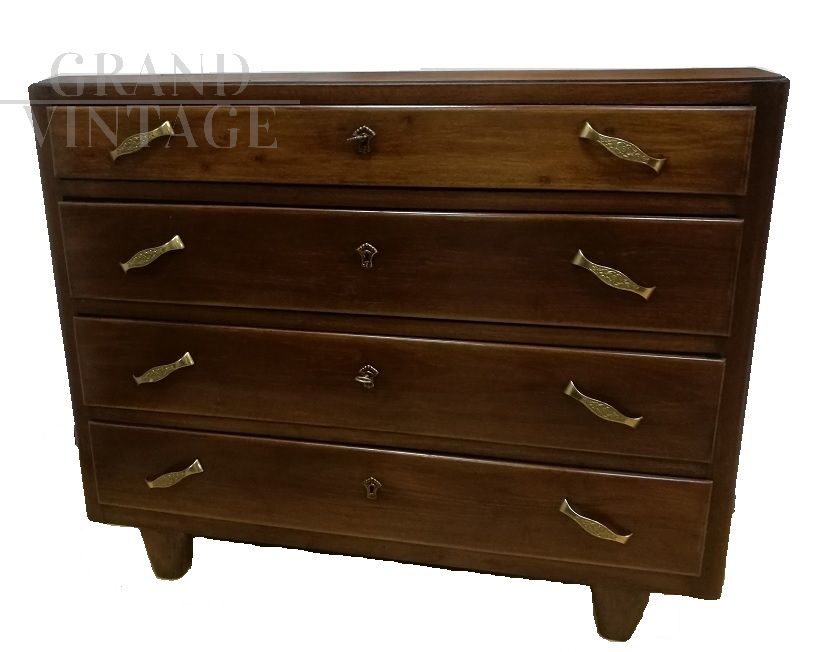 Chest of drawers from the Italian art deco period