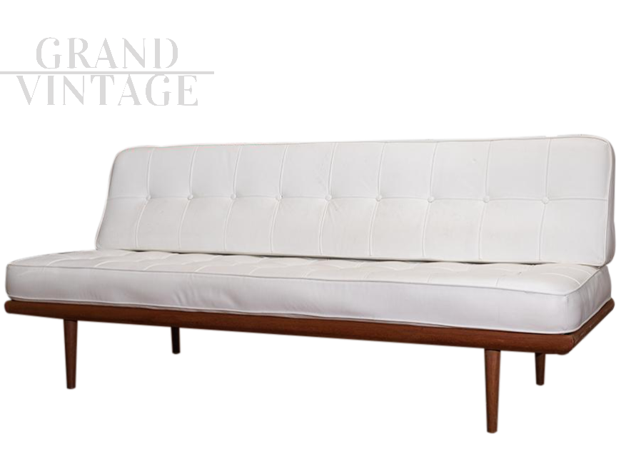Danish daybed sofa by France & Son in teak, 1960s
